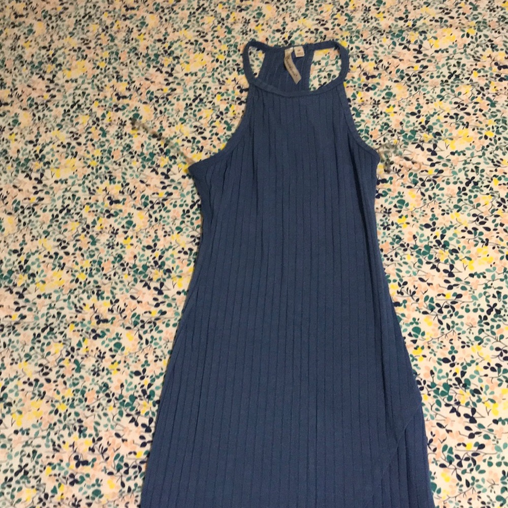Blue dress